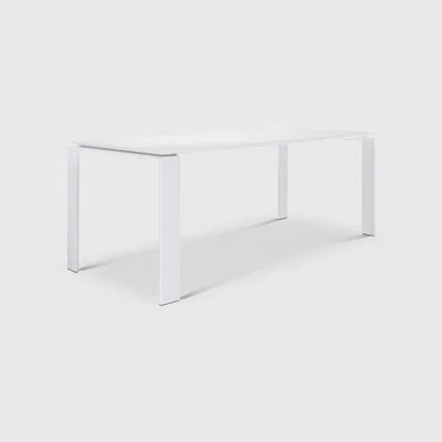Barker and Stonehouse Kartell Four Outdoor Dining Table 190X79 | W190cm | Barker & Stonehouse