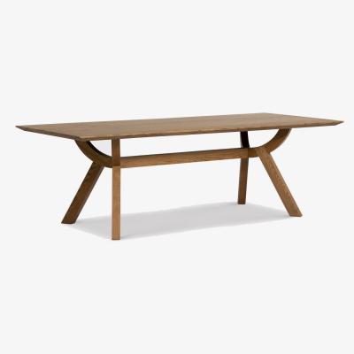 Barker and Stonehouse Pure Furniture Cayman Dining Table 220x100x76cm, Oak Wood | Barker & Stonehouse