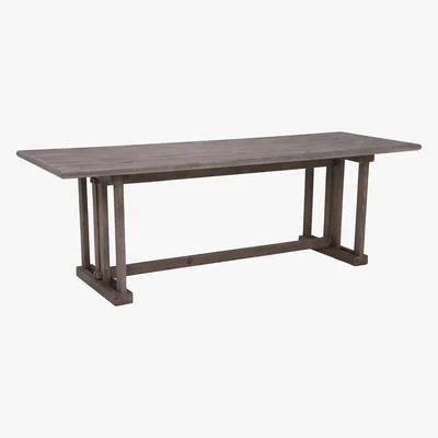 Barker and Stonehouse Beatrix Dining Table, Cold Smoky Grey