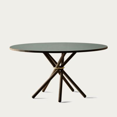 Bombinate.com Conifer Linoleum/Dark Oak Hector 140 Dining Table