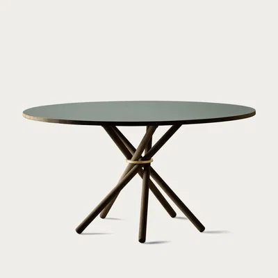 Bombinate.com Conifer Linoleum/Dark Oak Hector 140 Dining Table