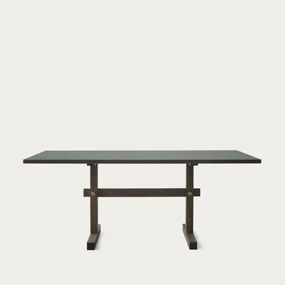 Bombinate.com Conifer Linoleum/Dark Oak Gaspard 180 Dining Table