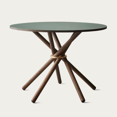 Bombinate.com Conifer Linoleum/Dark Oak Hector 105 Dining Table
