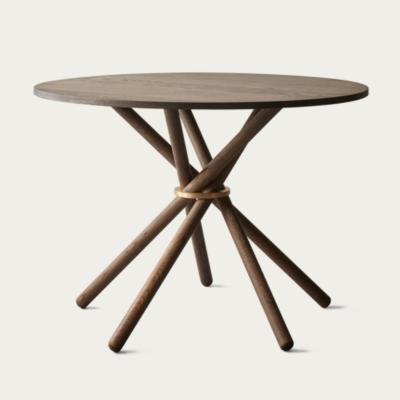 Bombinate.com Dark Oak/Dark Oak Hector 105 Dining Table