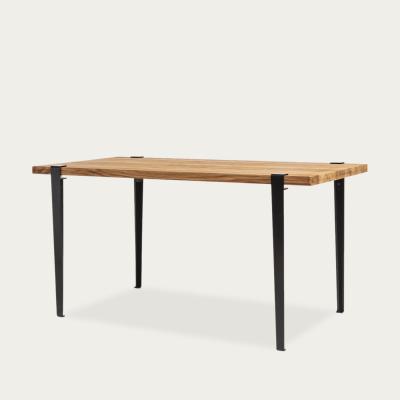 Bombinate.com Graphite Black Balthazar Dining Table in Reclaimed Wood