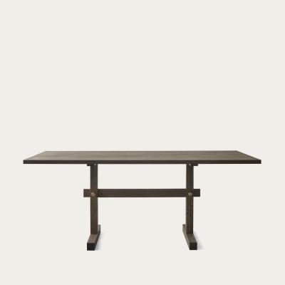 Bombinate.com Dark Oak/Dark Oak Gaspard 180 Dining Table