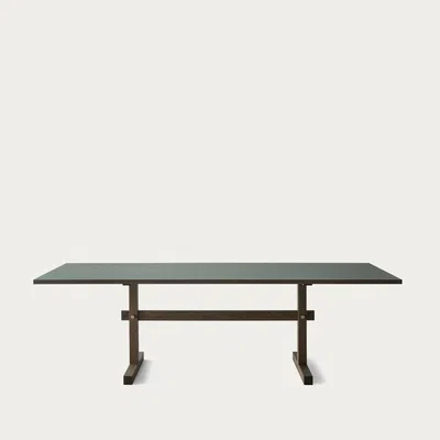 Bombinate.com Conifer Linoleum/Dark Oak Gaspard 240 Dining Table