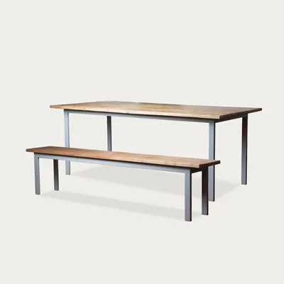 Bombinate.com Aria Dining Table and 1 Bench Set 150 cm