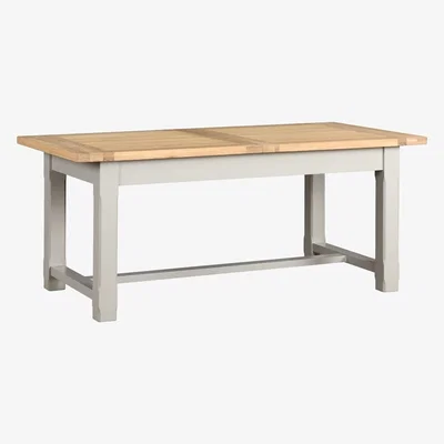 The Cotswold Company Chester Dove Grey 180-220-260cm Ext. Dining Table