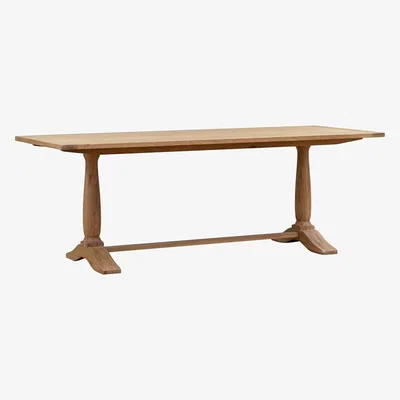 The Cotswold Company Elkstone Oak Pedestal Dining Table