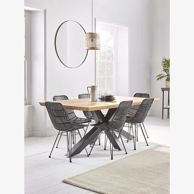 Cox and Cox Hoxton Oak Dining Table