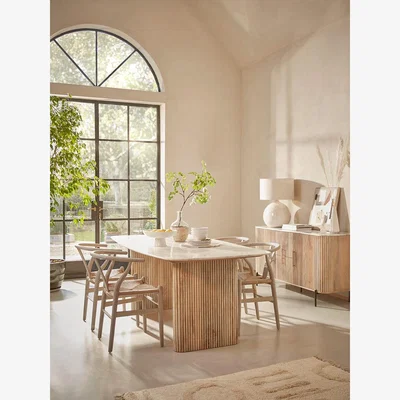 Cox and Cox Freja Dining Table - Rectangular