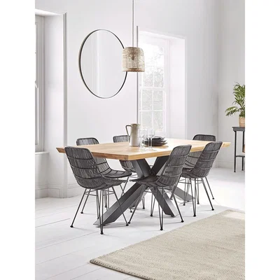Cox and Cox NEW Hoxton Oak Dining Table - Large