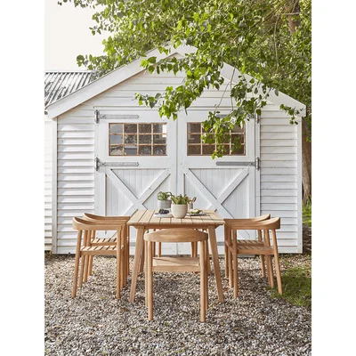 Cox and Cox NEW Indoor Outdoor Acacia Dining Table