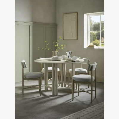 Cox and Cox Elm Round Dining Table