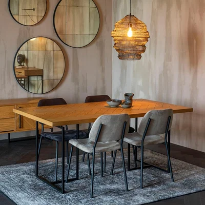 Cuckooland Dutchbone Class Oak Dining Table  - Large