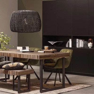 Cuckooland Woood Maxime Recycled Teak Dining Table - 220cm x 90cm