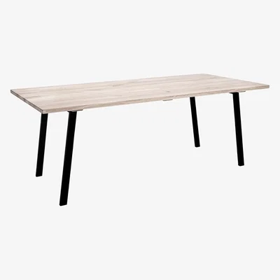 Cuckooland Bloomingville Oak Cozy Dining Table - Black