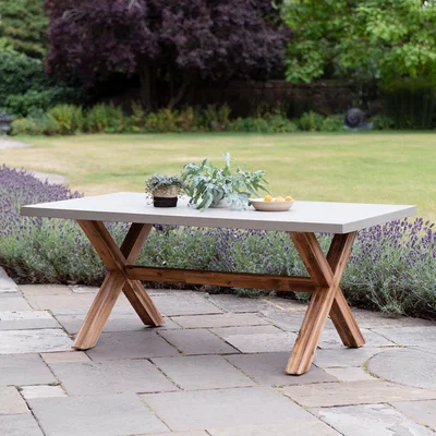 Cuckooland Garden Trading Burford Natural Dining Table - Large