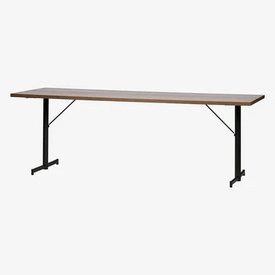 Cuckooland Panel 190cm Dining Table by Woood - Walnut