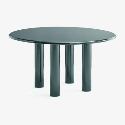 The Conran Shop Smalto Round Table Grey & Green 137cm