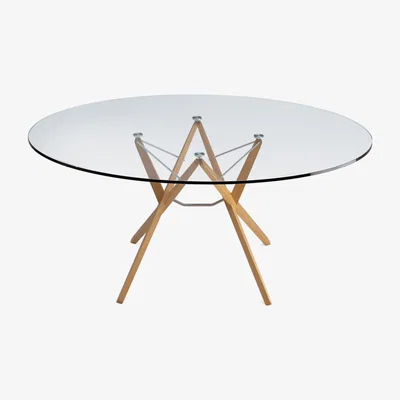 The Conran Shop Orione Table Oak & Glass
