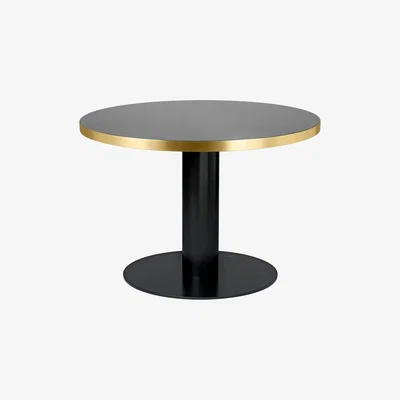 The Conran Shop Gubi 2.0 Dining Table Black & Glass Small
