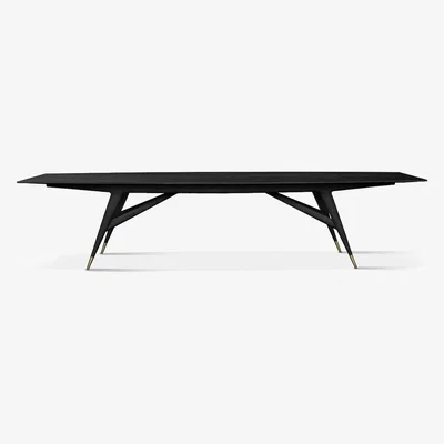 The Conran Shop D.859.1A Dining Table Stained Black Ash