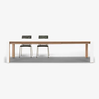 The Conran Shop GM 7718 Extending Dining Table Corian & Oak