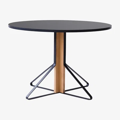 The Conran Shop Reb 004 Kaari Table in Oak & Black 110cm