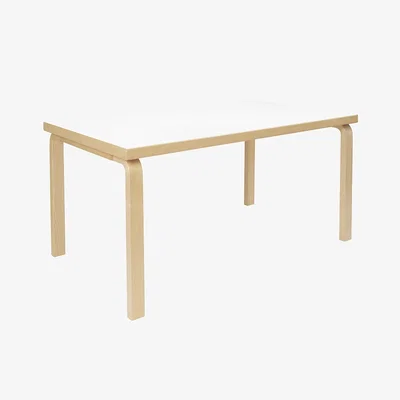 The Conran Shop 82A Aalto Dining Table 150cm Birch & White