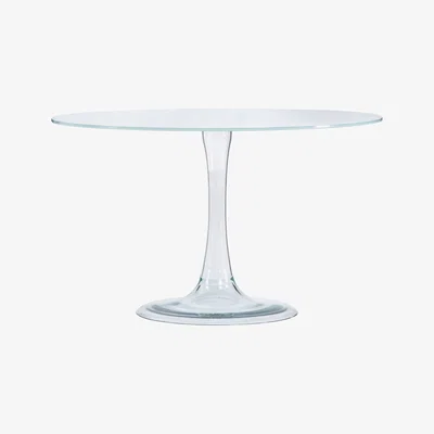 The Conran Shop Funghetti Dining Table Opaque Lacquered Glass White