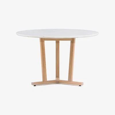 The Conran Shop Shaker Dining Table Round White Oak