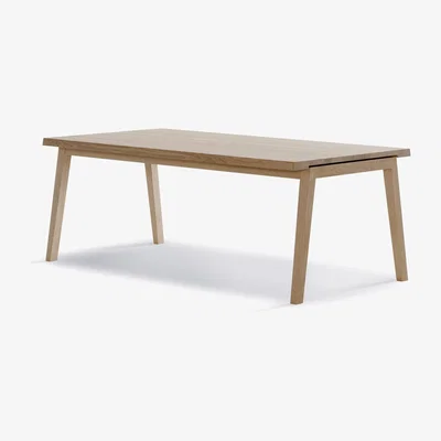 The Conran Shop SH900 Extending Table Soaped Oak & Black Leaves