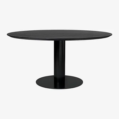 The Conran Shop Gubi 2.0 Dining Table Black & Wood Large