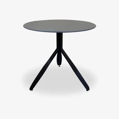 Cult Furniture Lansbury 2 Seat Round Dining Table, Grey Ceramic