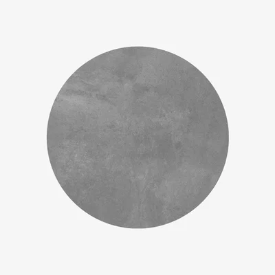 Cult Furniture Farrow Round Dining Table Top, Concrete Size: 70cm