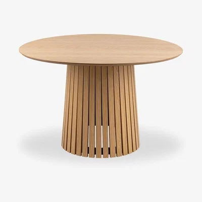 Cult Furniture £80  Off  Christo 4 Seat Round Dining Table, Oak