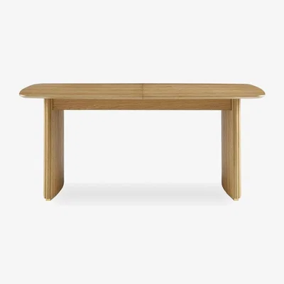 Cult Furniture £100  Off  Caleb 6-8 Seat Extendable Wooden Dining Table, Oak
