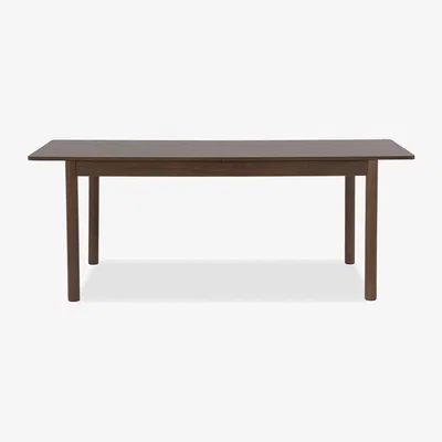 Cult Furniture Paisley 6-8 Seat Extendable Dining Table, Smoked Walnut