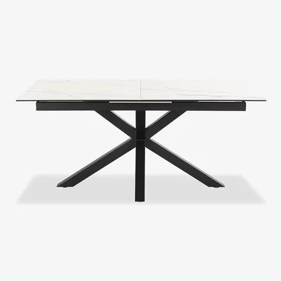 Cult Furniture £140  Off  Heaven 6-8 Seat Extendable Dining Table, White Ceramic