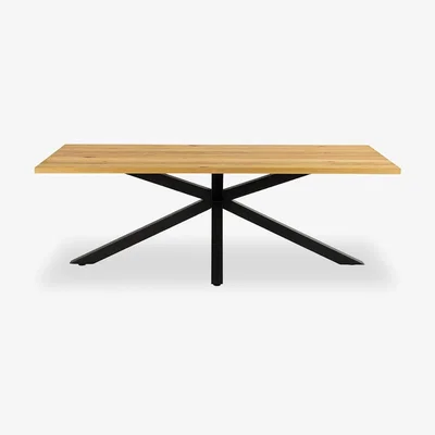 Cult Furniture £80  Off  Heaven 10 Seat Rectangle Dining Table, Oak