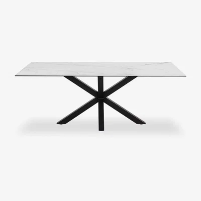 Cult Furniture Heaven 8 Seat Dining Table, White Ceramic