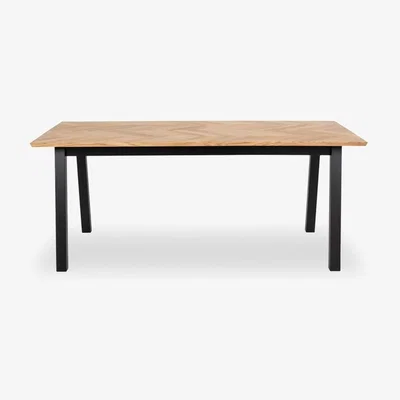 Cult Furniture Brighton 6-10 Seat Extendable Dining Table, Oak
