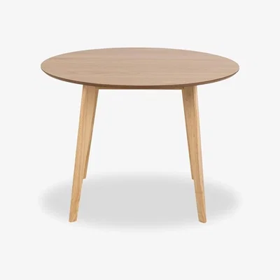 Cult Furniture £30  Off  Roxby 4 Seat Round Wooden Dining Table, Oak