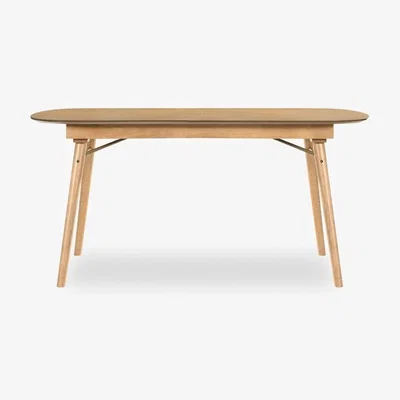 Cult Furniture Mikel 6-8 Seat Extending Dining Table, Ash