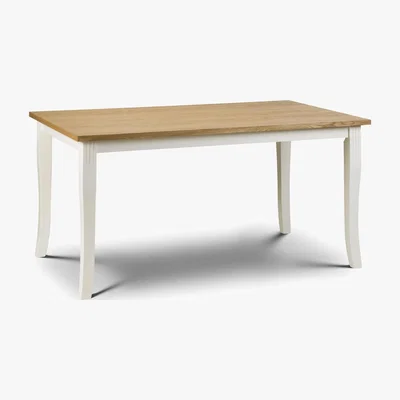 Dunelm Davenport Dining Table White