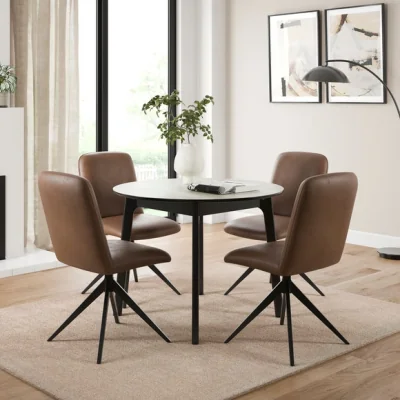 Dunelm Zuri II 2 Seater Round Dining Table