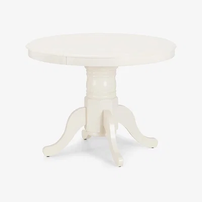 Dunelm Stanmore Extendable Dining Table Ivory Cream