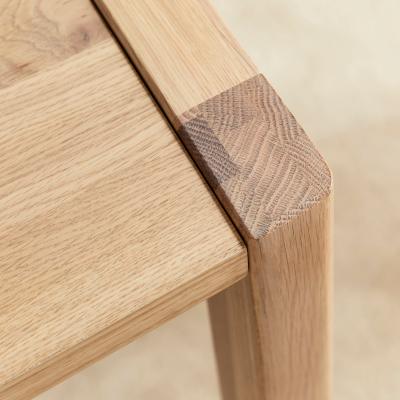 Dunelm Elements Holmes 6-8 Seater Extendable Dining Table, Modern Oak Oak